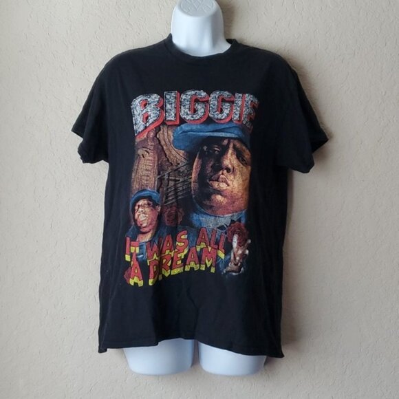 Biggie Notorious BIG-Mens T-Shirt,  M, Black, 100% Cotton - Picture 2 of 7